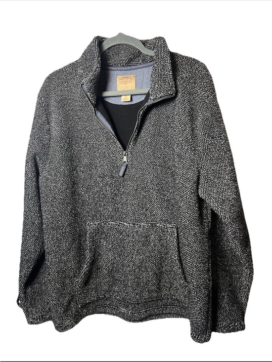 Telluride Clothing Company Other - Telluride Clothing Co Men’s Fleece Quarter Zip Pullover - Gray/white L Camping